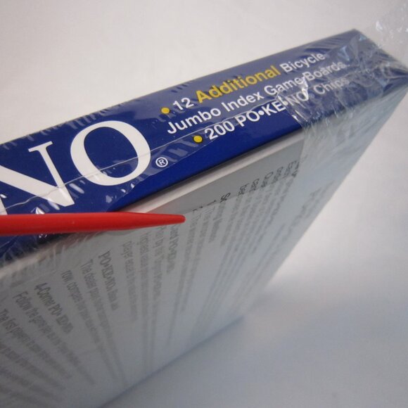 Pokeno Bicycle PO•KE•NO 2 Game "The Thrill of Poker, Suspense of Keno" - Picture 3 of 9